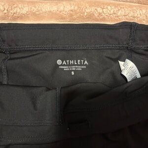 Athleta Black Active Skirt